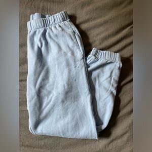 Baby blue Hollister jogger sweatpants